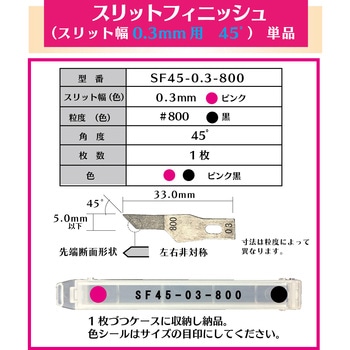 スリットフィニッシュ インターナショナルダイヤ