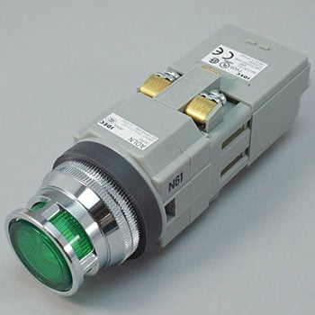 Φ30シリーズ 照光押ボタンスイッチ (突形フルガード付 LED) BA9S IDEC(和泉電気)