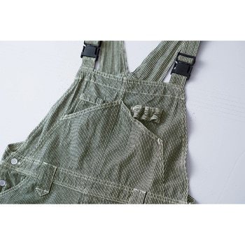 ヒッコリーストライプ サロペット クレ被服