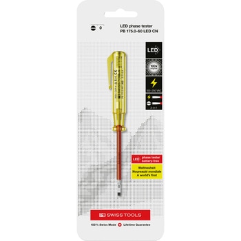 LEDライト付き検電ドライバー - PB SWISS TOOLS(ピービースイスツールズ)
