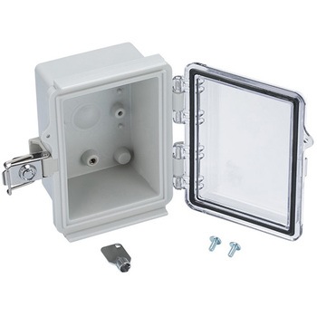 防水・防塵鍵付開閉式ポリカーボネートプラボックス?BCPKシリーズ タカチ電機工業