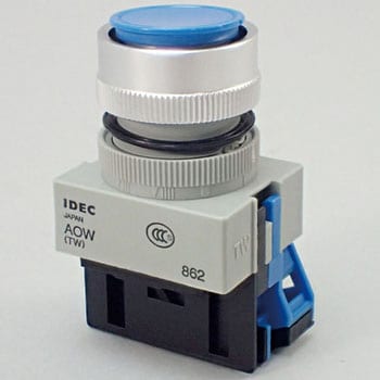 Φ22 TWシリーズ 押ボタンスイッチ 平形 IDEC(和泉電気)