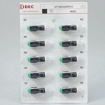 APシリーズ LED式小形表示灯Φ10(丸突形) IDEC(和泉電気)