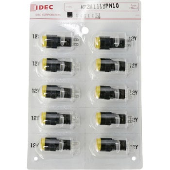 APシリーズ LED小形表示灯Φ12(丸平形) IDEC(和泉電気)