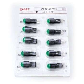 APシリーズ LED式小形表示灯Φ12(丸突形) IDEC(和泉電気)