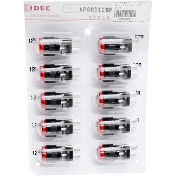 APシリーズ LED式小形表示灯Φ16(丸平形) IDEC(和泉電気)