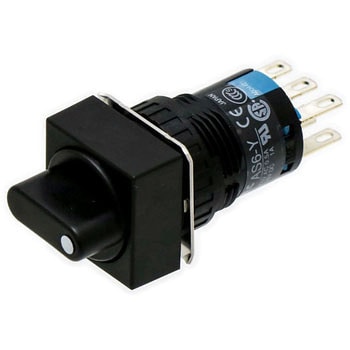 Φ16 A6シリーズ セレクタスイッチ (AS6M形/正角形) IDEC(和泉電気)