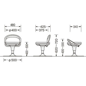 マルチスツール LION (ライオン事務器)
