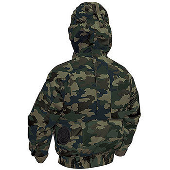 NSP空調服 NB-102フードチタン【服単品】 空調服 長袖 空調ウェア・服 