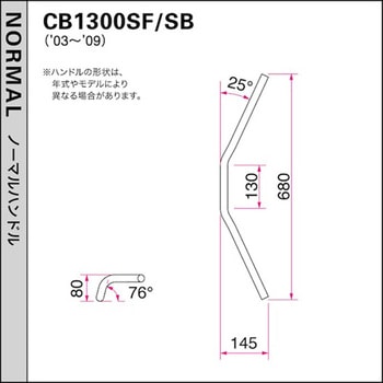 CB1300P-TYPE ハンドルSET - ハリケーン
