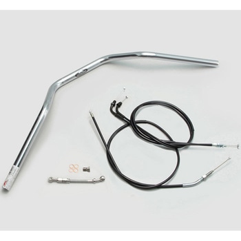 H026-078C ZⅡ-TYPE ハンドルSET ハリケーン クロームメッキ色
