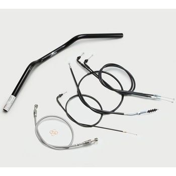 H028-005B BMコンチ2型 ハンドルSET ハリケーン ブラック色 適合