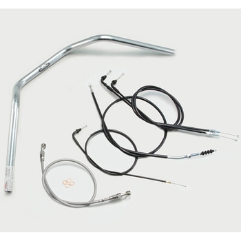 H028-012C 150アップ2型 ハンドルSET ハリケーン クロームメッキ