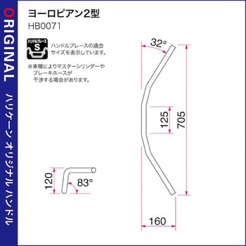 ヨーロピアン2型 ハンドルSET ハリケーン