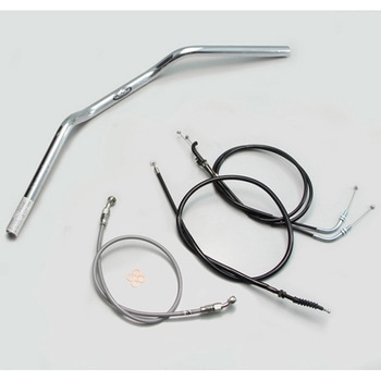 H714-002C コンチ2型 ハンドルSET ハリケーン クロームメッキ色