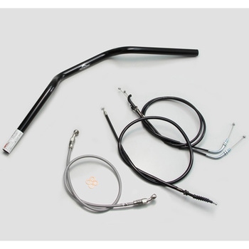 H714-041B BMコンチ3型 ハンドルSET ハリケーン ブラック色 適合