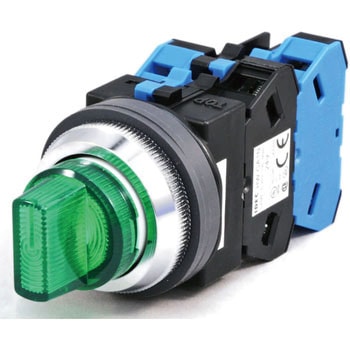 Φ30シリーズ ASLN形 LED照光セレクタスイッチ 45°3ノッチ 2a IDEC(和泉電気)