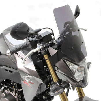 HA6104 スクリーン ハリケーン 適合車種Z125PRO スモーク色 - 【通販