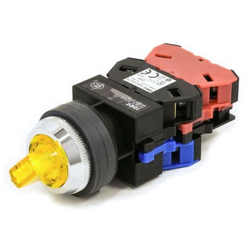 Φ25 TWSシリーズ 照光セレクタスイッチ (LED) 90°2ノッチ - IDEC(和泉電気)