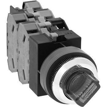 Φ25 TWSシリーズ 照光セレクタスイッチ (LED) 45°3ノッチ 2a-2b IDEC(和泉電気)