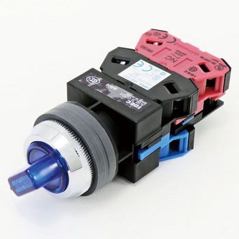 Φ25 TWSシリーズ 照光セレクタスイッチ (LED) 90°2ノッチ IDEC(和泉電気)