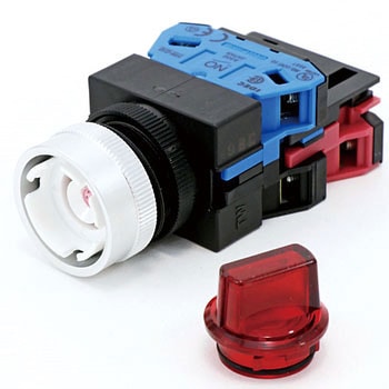 Φ22 TWシリーズ ASLW形 照光セレクタスイッチ(LED) 90°2ノッチ IDEC(和泉電気)
