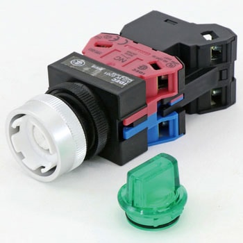 Φ22 TWシリーズ ASLW形 照光セレクタスイッチ(LED) 90°2ノッチ IDEC(和泉電気)