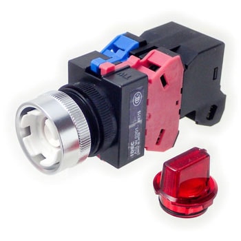 Φ22 TWシリーズ ASLW形 照光セレクタスイッチ(LED) 90°2ノッチ IDEC(和泉電気)