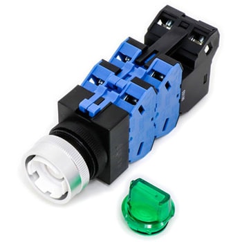 Φ22 TWシリーズ ASLW形 照光セレクタスイッチ(LED) 45°3ノッチ 4a IDEC(和泉電気)