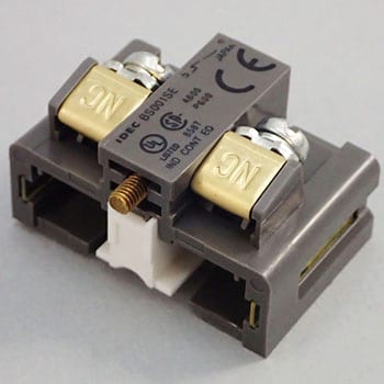 コンタクトブロック[保守用部品] IDEC(和泉電気) スイッチ用銘板
