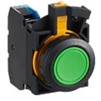 Φ22 フラッシュシルエットスイッチCWシリーズ 押ボタンスイッチ (丸平形) - IDEC(和泉電気)