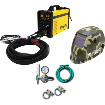 EC限定100V/200V兼用直流インバータTIG溶接機 ポジティグDC160セット企画品 SUZUKID(スズキッド)