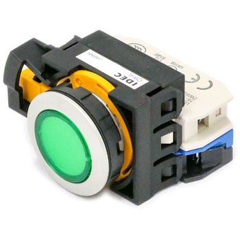 Φ22 フラッシュシルエットスイッチCWシリーズ 照光押ボタンスイッチ (丸平形) IDEC(和泉電気)