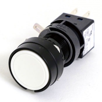 Φ16 H6シリーズ HA□B形 押ボタンスイッチ 平形 (丸形) IDEC(和泉電気)