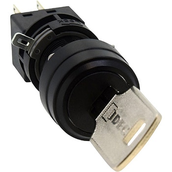 Φ16 H6シリーズ HA□K形鍵付セレクタスイッチ (丸形) IDEC(和泉電気)