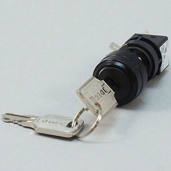 Φ16 H6シリーズ HA□K形鍵付セレクタスイッチ (丸形) IDEC(和泉電気)