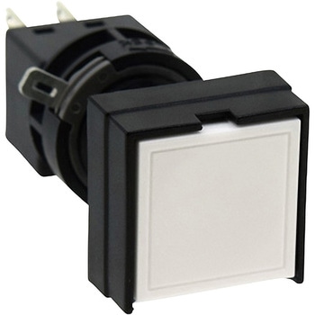 Φ16 H6シリーズ HA□B形 押ボタンスイッチ 平形 (正角形) IDEC(和泉電気)