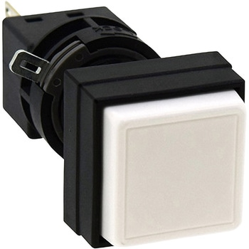 Φ16 H6シリーズ HA□B形 押ボタンスイッチ 突形 (正角形4方向バリア付) IDEC(和泉電気)