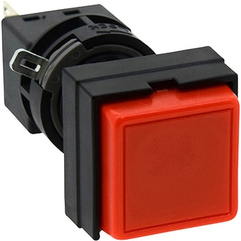 Φ16 H6シリーズ HA□B形 押ボタンスイッチ 突形 (正角形) IDEC(和泉電気)