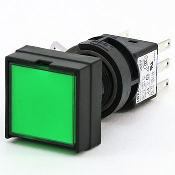 Φ16 H6シリーズ HA□L形照光押ボタンスイッチ (正角形) IDEC(和泉電気)