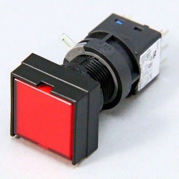 Φ16 H6シリーズ HA□L形照光押ボタンスイッチ (正角形) IDEC(和泉電気)