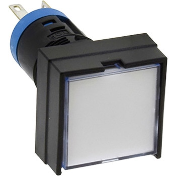 Φ16 H6シリーズ HA□P形表示灯 LED照光 短胴タイプ (正角形) IDEC(和泉電気)