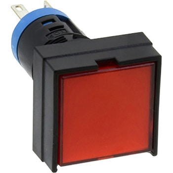 Φ16 H6シリーズ HA□P形表示灯 LED照光 短胴タイプ (正角形) IDEC(和泉電気)