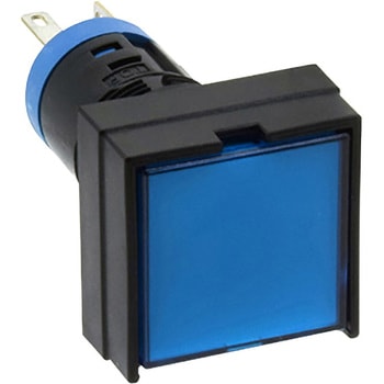 Φ16 H6シリーズ HA□P形表示灯 LED照光 短胴タイプ (正角形) IDEC(和泉電気)