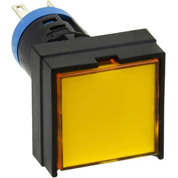 Φ16 H6シリーズ HA□P形表示灯 LED照光 短胴タイプ (正角形) IDEC(和泉電気)