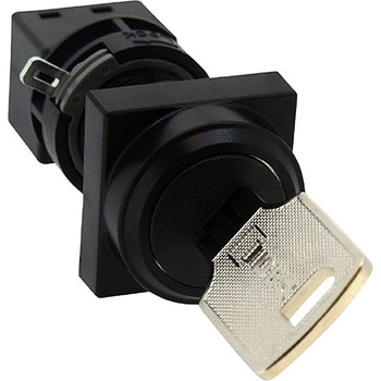 Φ16 H6シリーズ HA□K形鍵付セレクタスイッチ (角丸形) IDEC(和泉電気)