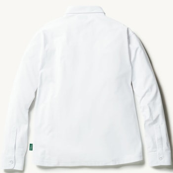 長袖ボタンダウンポロ胸ポケ - 桑和