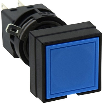 Φ16 H6シリーズ HA□B形 押ボタンスイッチ 平形 (正角形4方向バリア付) IDEC(和泉電気)