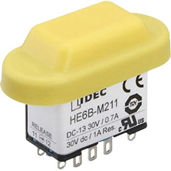 HE6B-M200Y HE1B形 イネーブルスイッチ 1個 IDEC(和泉電気) 【通販