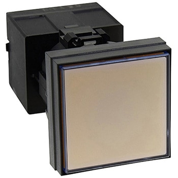 HN2P形 角形表示灯Φ30(丸穴取付タイプ) IDEC(和泉電気)